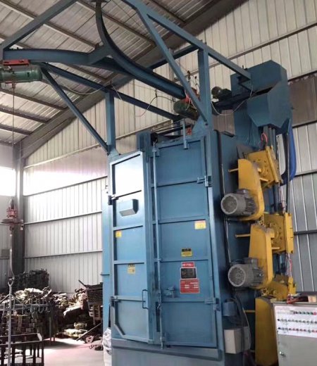 Q37 hook type shot blasting machine