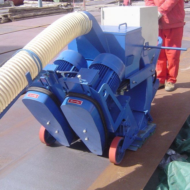 RQ850 (машина раздельного типа (включает: основную дробеструйную машину и пылеуловитель)