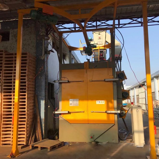 Дробеструйная машина крючкового типа Q37