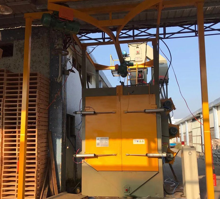 Q37 hook type shot blasting machine