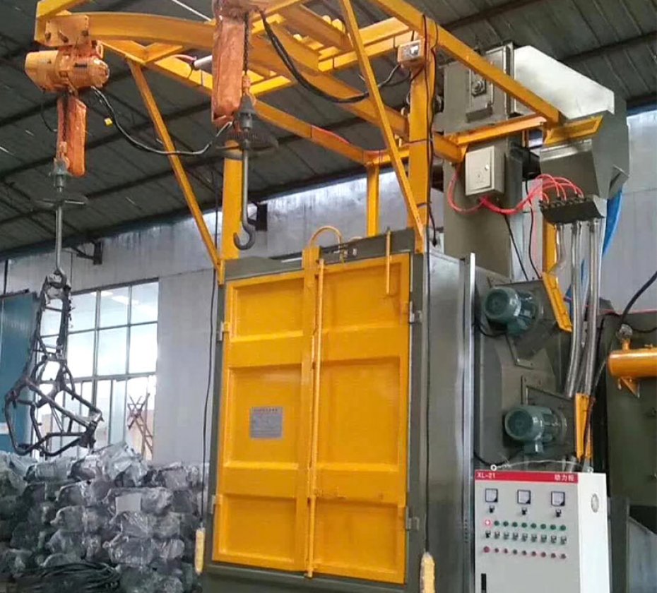 Q37 hook type shot blasting machine