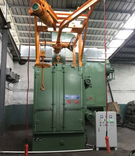 Q37 hook type shot blasting machine